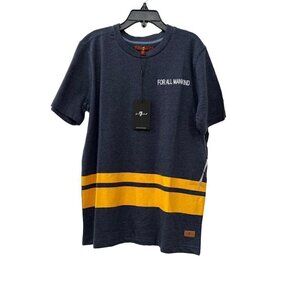 NWT 7 For All Mankind boys Size M T-Shirt Color NAVY
